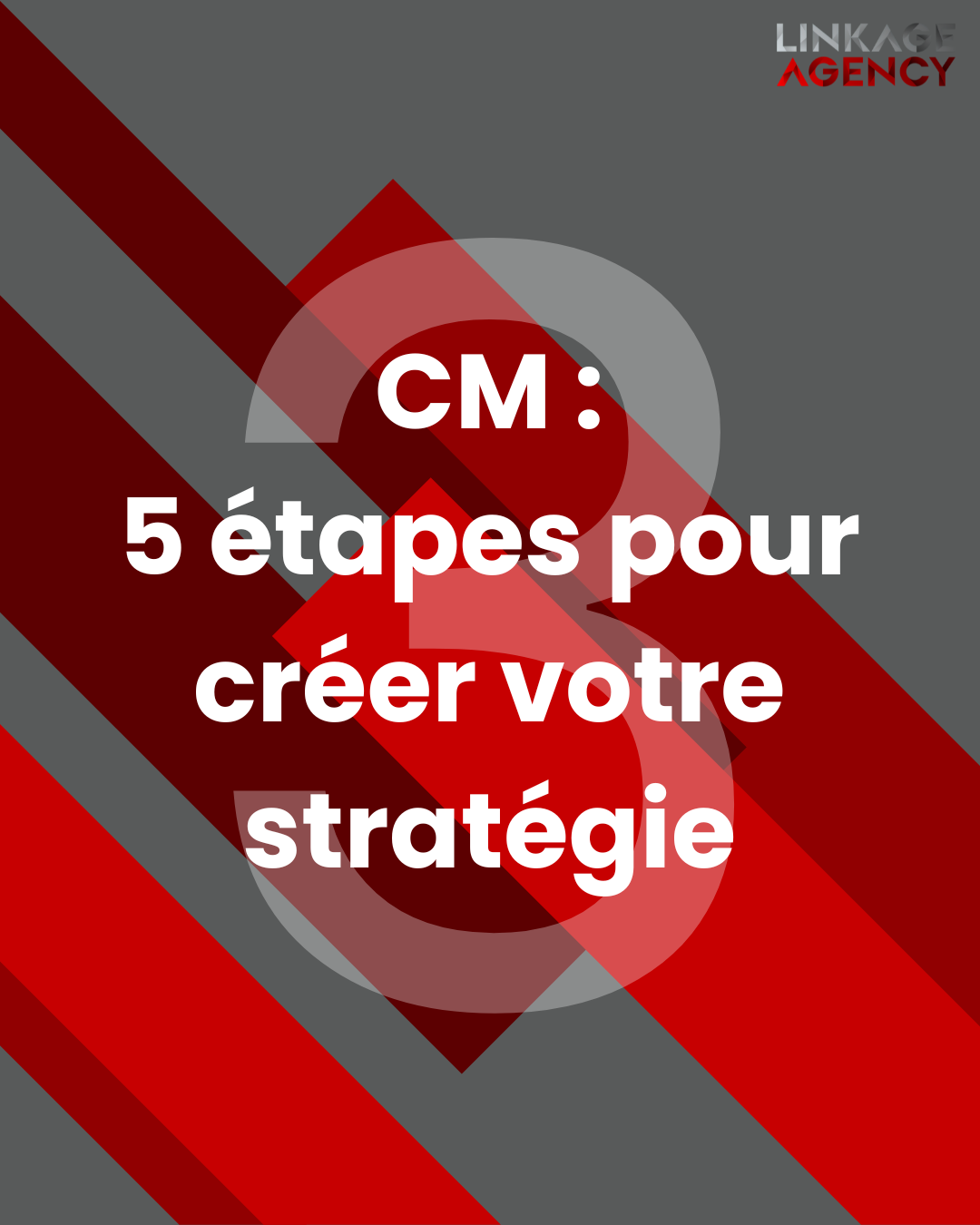 5 étapes pour créer votre stratégie de contenu - Linkage-Agency-Boutique